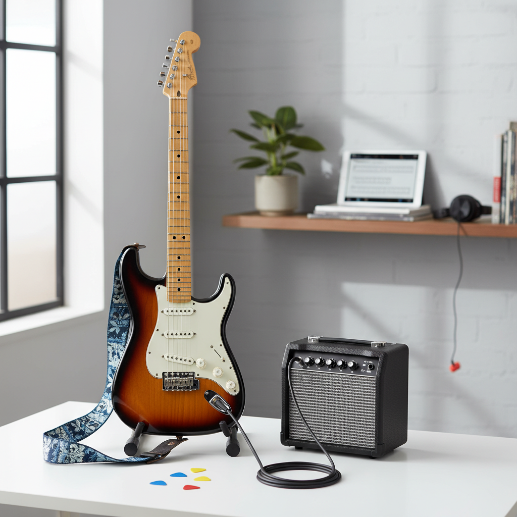 Débuter la guitare électrique : le guide complet pour bien commencer