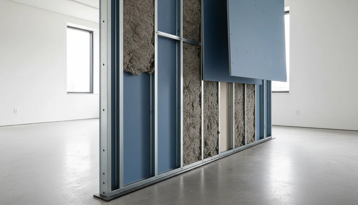 Isolation phonique des cloisons : matériaux, montage et performances 2026