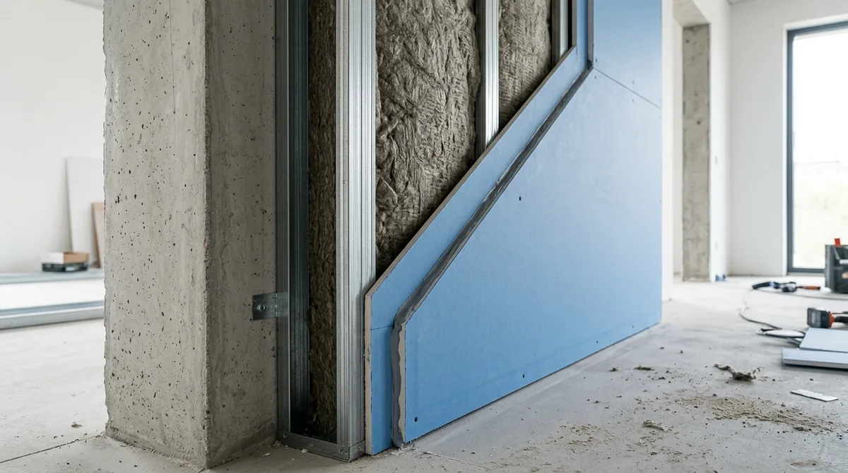 Isolation phonique mur mitoyen : techniques, épaisseurs et budget 2026