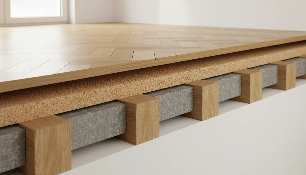Isolation phonique pour plancher bois : matériaux, techniques et prix au m²