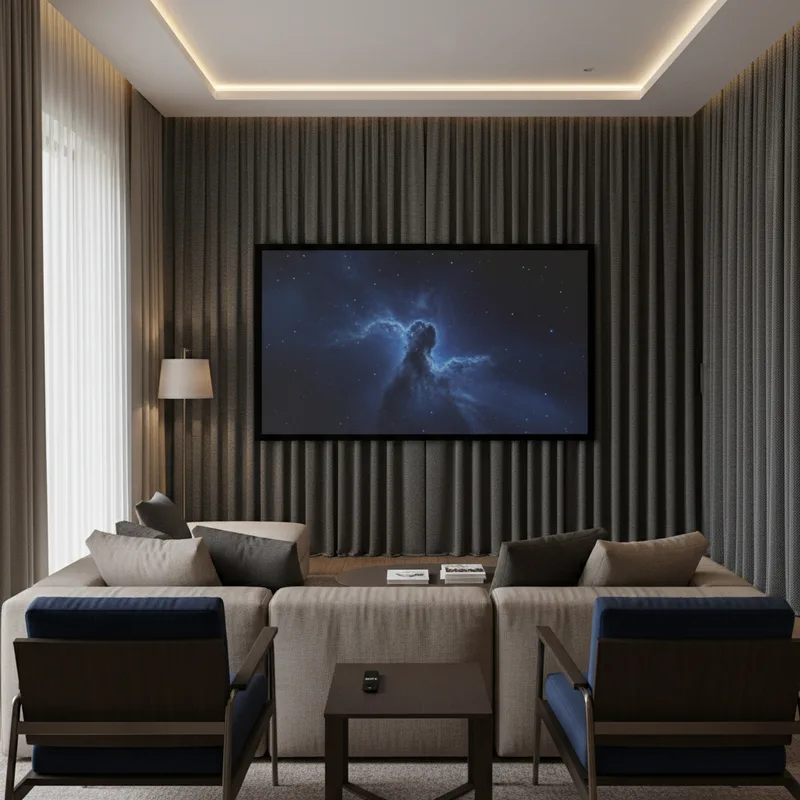 Rideau pour isolation phonique : grammage, pose et comparatif 2026